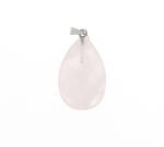 Pendentif Larme Quartz Rose 3cm